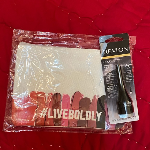 Revlon Colorstay creme gel eye liner &cosmetic bag - Picture 8 of 9